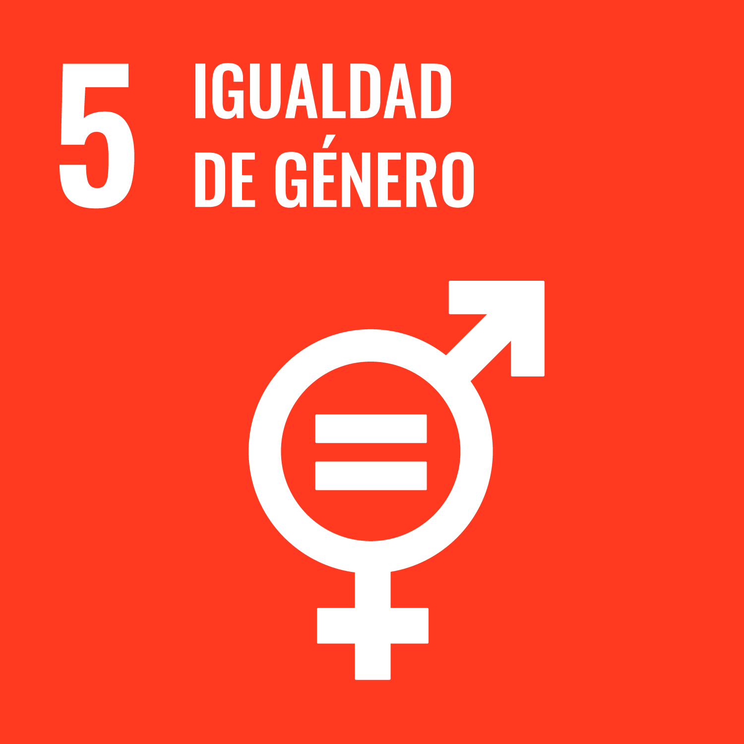 ODS 5</p>
<h5>Igualdad de género</h5>
<p>