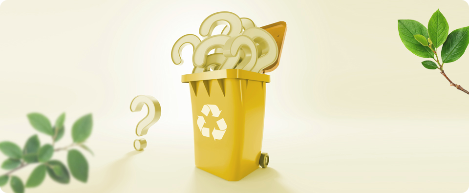 Cubos de Basura Reciclados: Separar y Reciclar